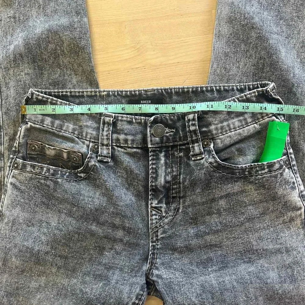 True Religion Size 29 Gray MENS Jeans